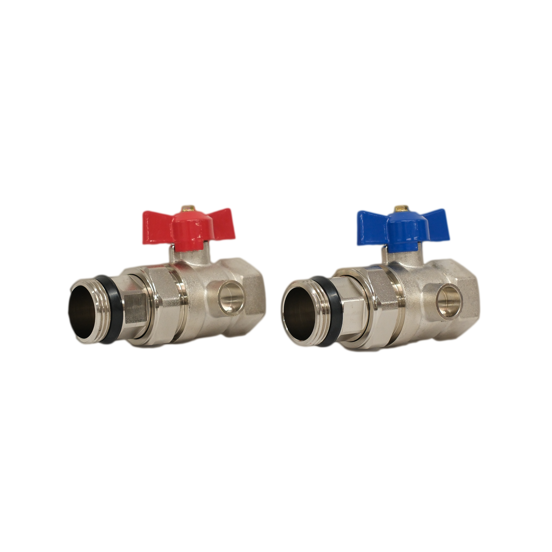 1" Ball Valve & Temperature Gauge Set (Pair) - Image 2