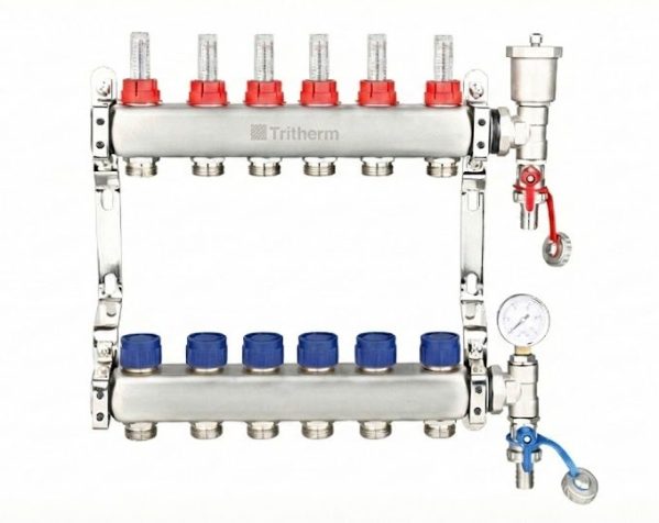 Tritherm Premium Stainless Steel Underfloor Heating Manifold